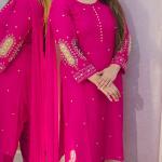 Sequence Embroidery Three Piece