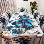 3d print korian velvet 7pcs table cloth
