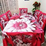 3d print korian velvet 7pcs table cloth